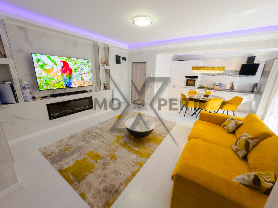 Apartament 3 camere superfinisat + grădină 125 mp – zona Vivo