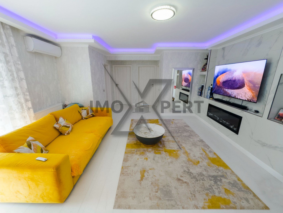 Apartament 3 camere superfinisat + grădină 125 mp – zona Vivo