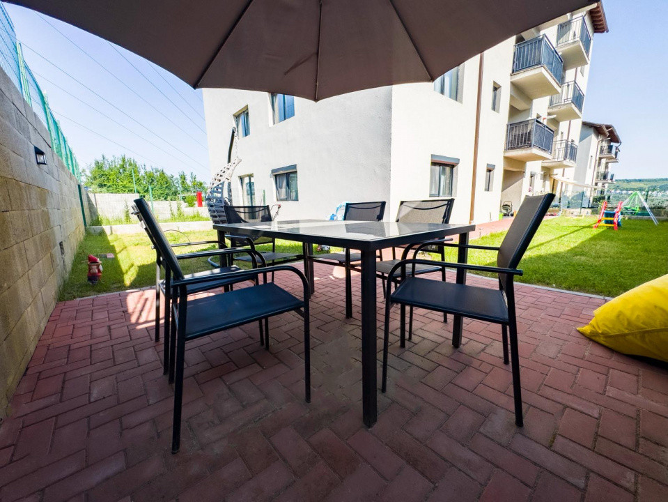 Apartament 3 camere superfinisat + grădină 125 mp – zona Vivo