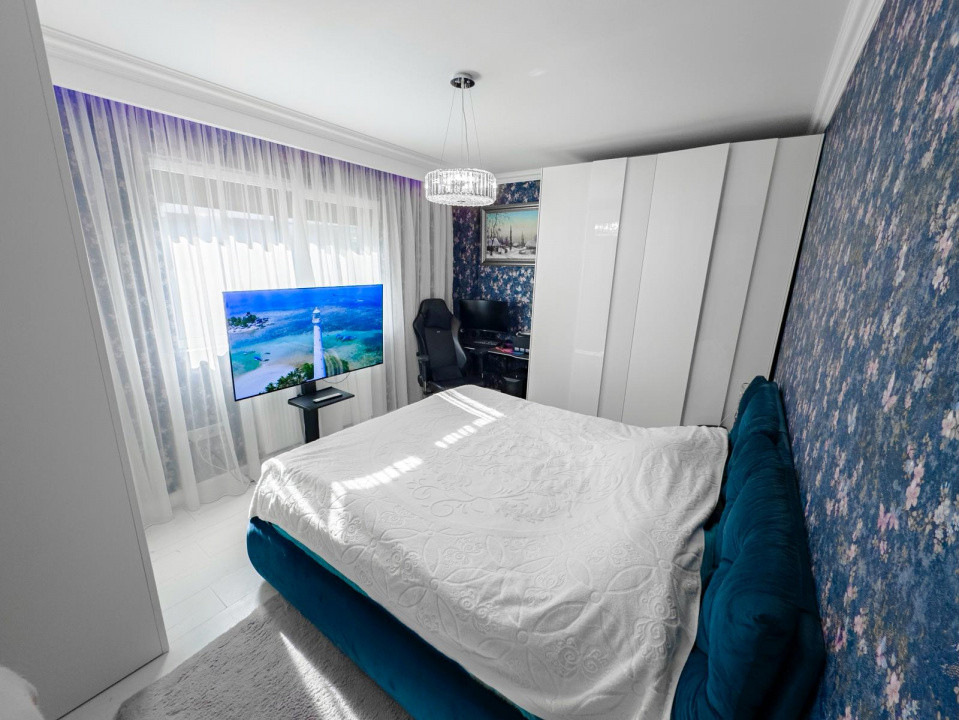 Apartament 3 camere superfinisat + grădină 125 mp – zona Vivo