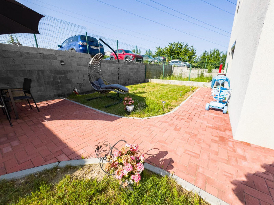 Apartament 3 camere superfinisat + grădină 125 mp – zona Vivo