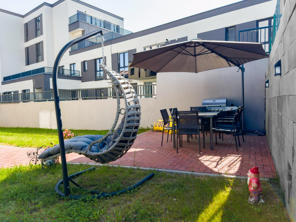 Apartament 3 camere superfinisat + grădină 125 mp – zona Vivo