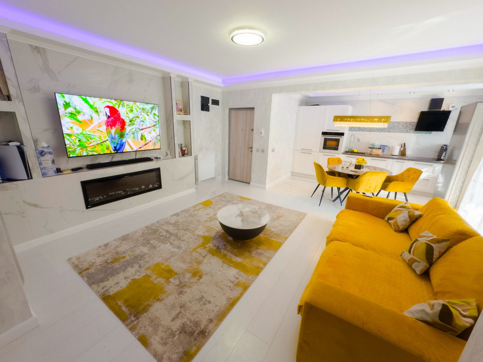 Apartament 3 camere superfinisat + grădină 125 mp – zona Vivo