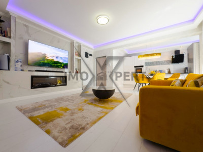 Apartament 3 camere superfinisat + grădină 125 mp – zona Vivo