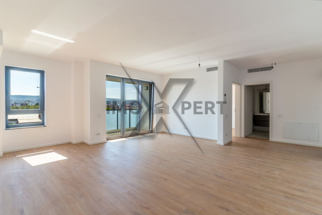 Apartament cu 3 dormitoare, Living + Bucătărie 2 bai, 2 terase!