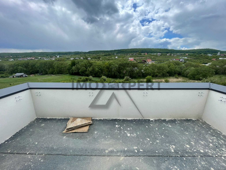 Casă premium la intrare in Chinteni, 514 mp teren, panouri solare