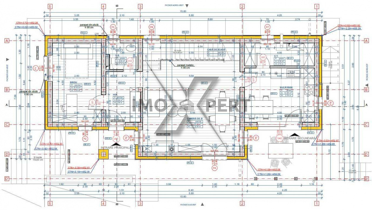 Casă premium la intrare in Chinteni, 514 mp teren, panouri solare