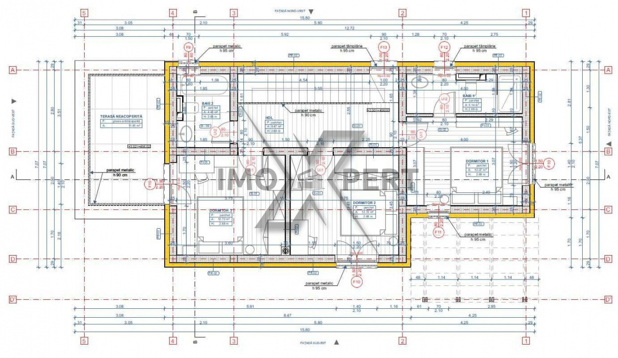 Casă premium la intrare in Chinteni, 514 mp teren, panouri solare