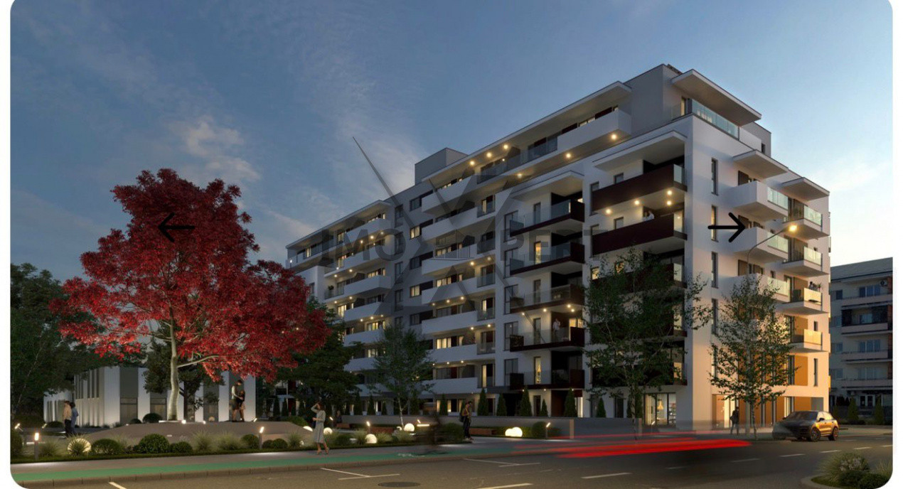 Apartament o camera, 38,5 mp, etaj 1, Bloc premium, Marasti