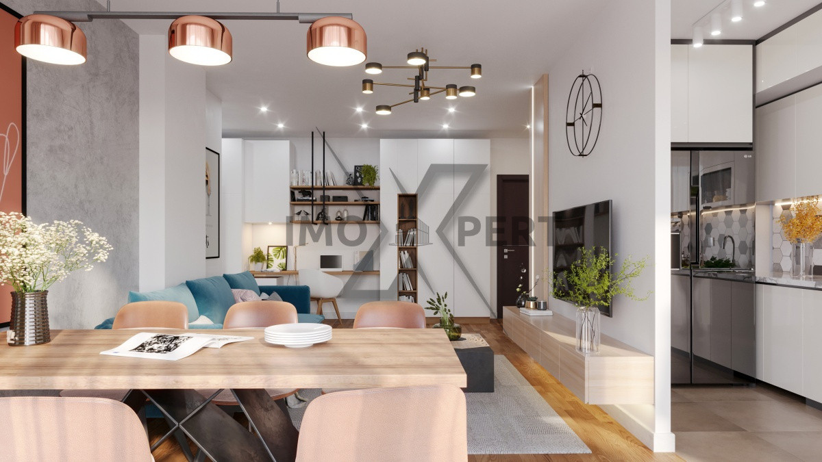 Apartament 3 camere,2 bai, terasa , super view, Bloc Premium, Elite