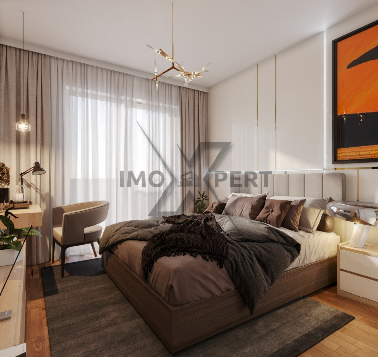 Apartament 4 camere,2 bai, terasa 37 m , super view, Bloc Premium