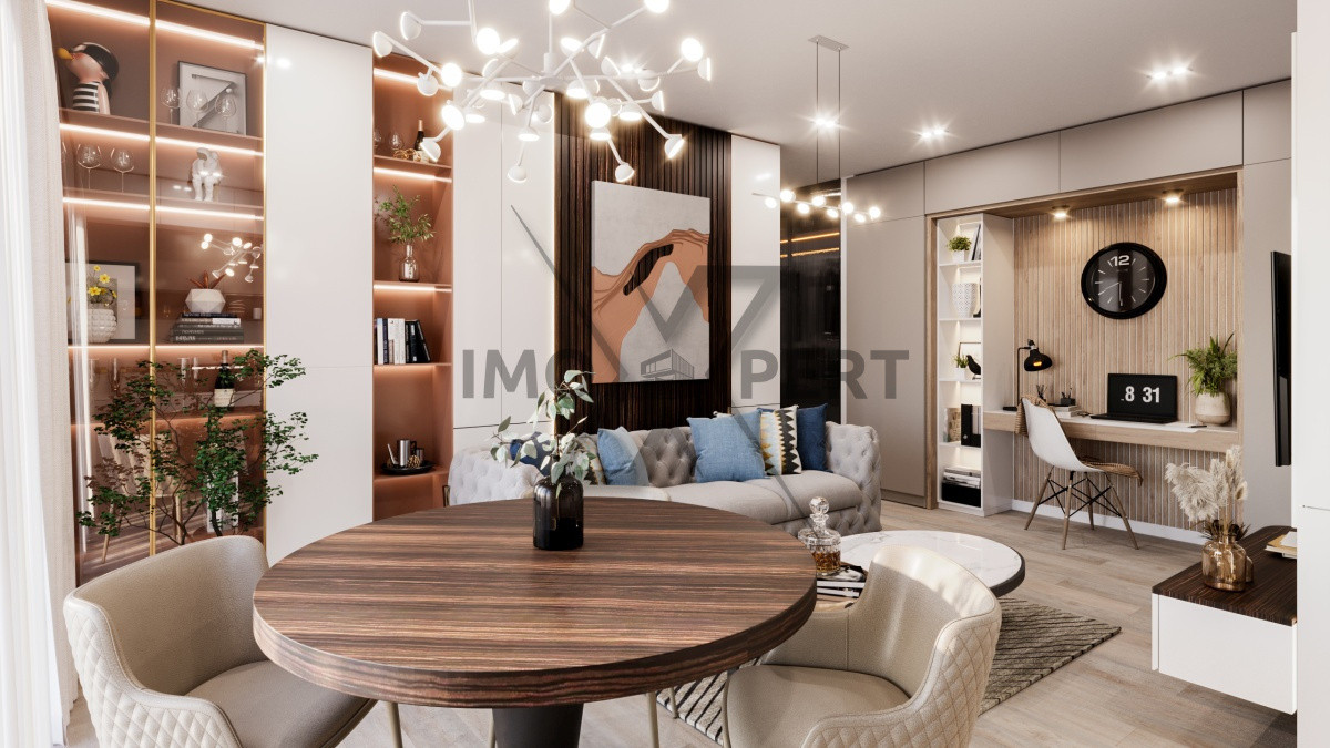 Apartament 4 camere,2 bai, terasa 60 m , super view, Bloc Premium