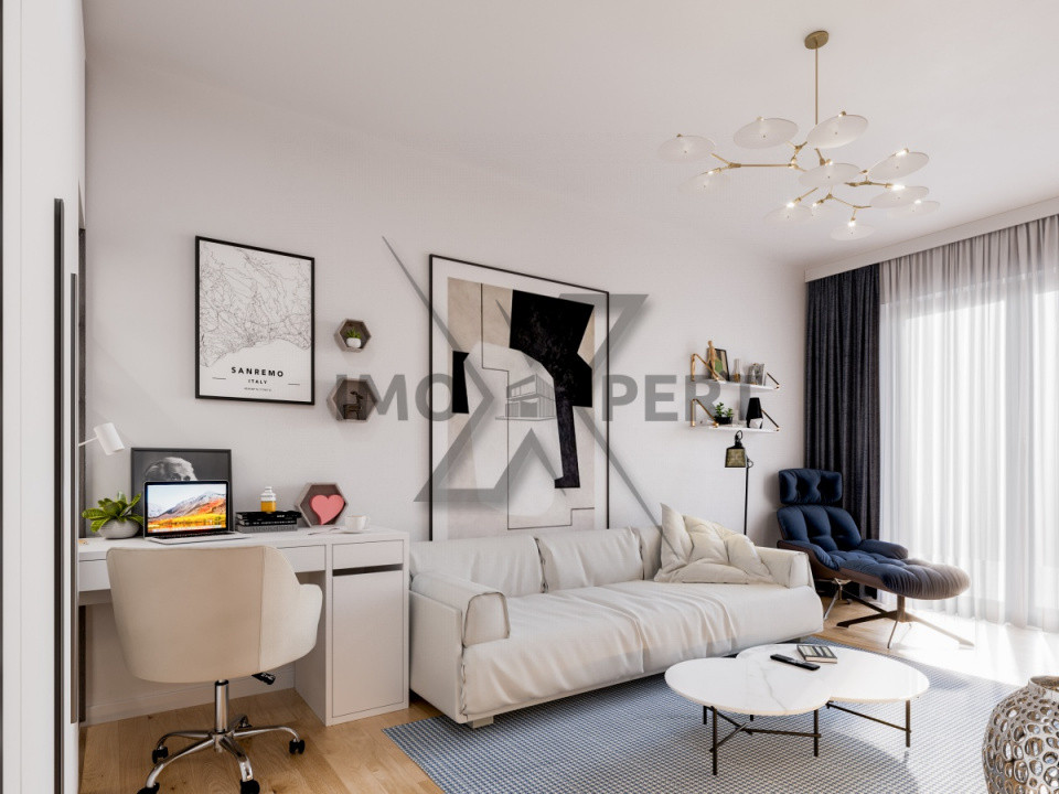Apartament 4 camere,2 bai, terasa 60 m , super view, Bloc Premium