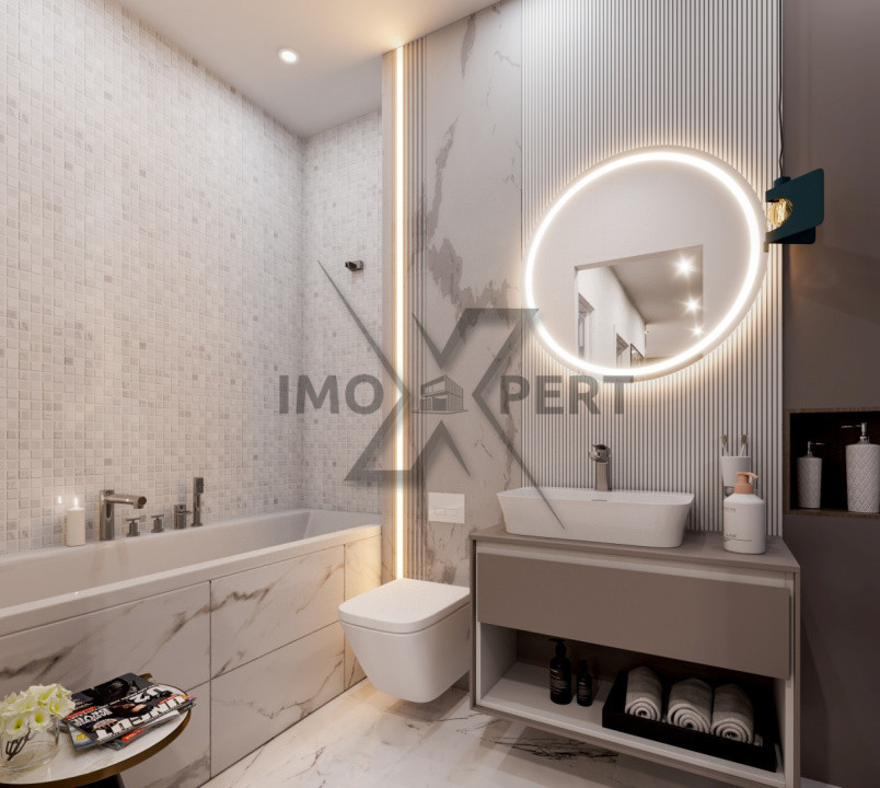Apartament 3 camere,2 bai, terasa , super view, Bloc Premium, Elite