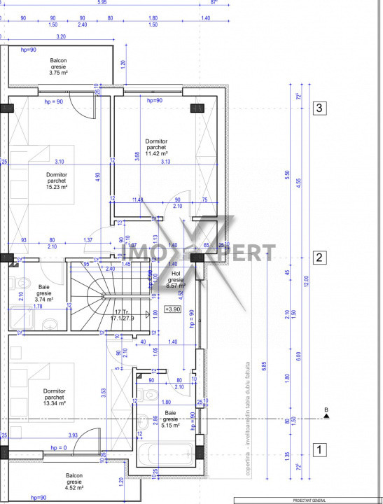 Duplex cu CF de 120 metri, cu Terasa, si Gradina, ,zona Vivo