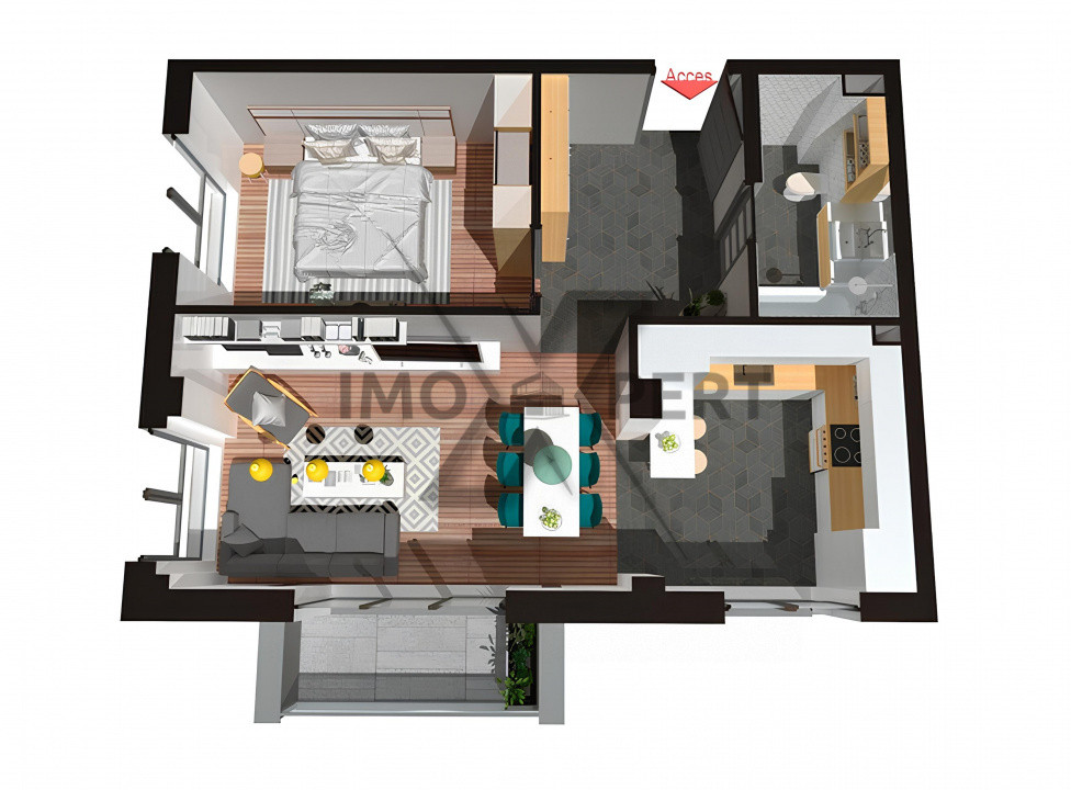 Apartament 2 Camere Panoramic Teilor Florești | Finalizat 2025