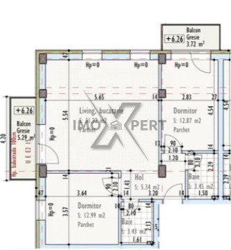 Apartament 3 camere bloc nou, zona Leroy Merlin Marasti