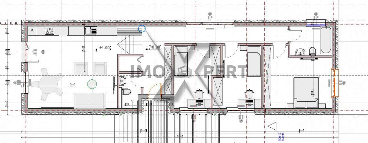 Casă individuală pe un singur nivel cu vedere la lac, Câmpenești