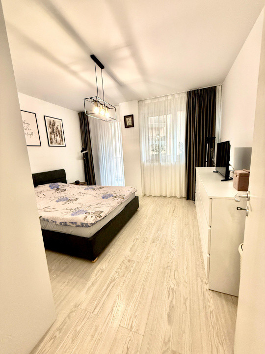 Apartament 3 camere, bloc nou 2021, Beta Residence, Chinteni, 77 mp