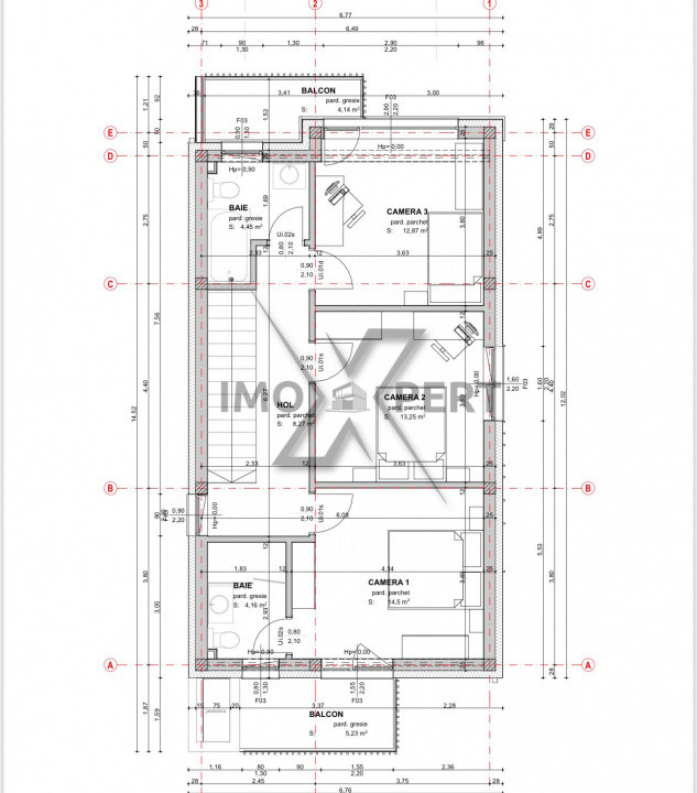 Duplex de 4 camere, 120 mp, la intrare in Popesti, Cluj