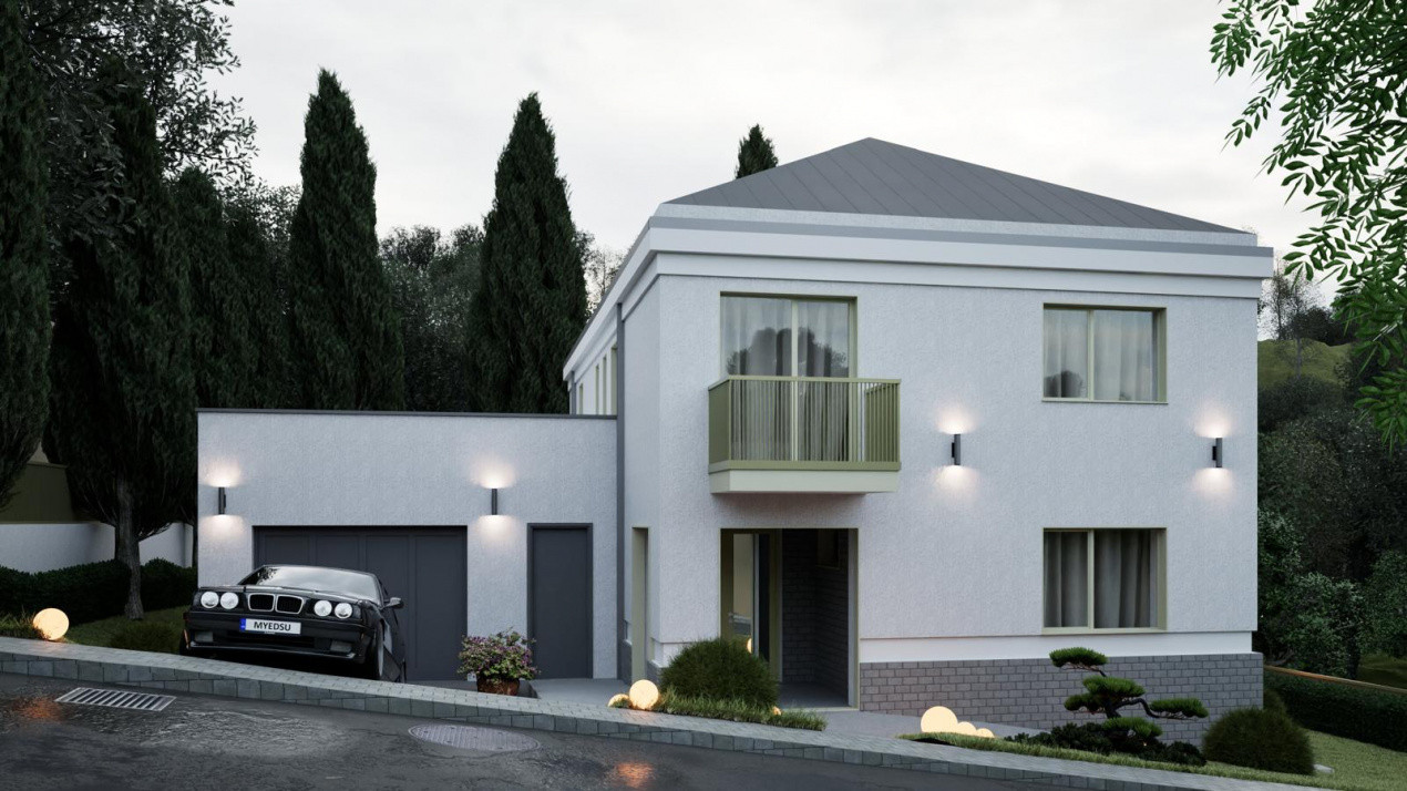 Casa Individuala de 200 m2, teren 500 , la intrare in Chinteni!