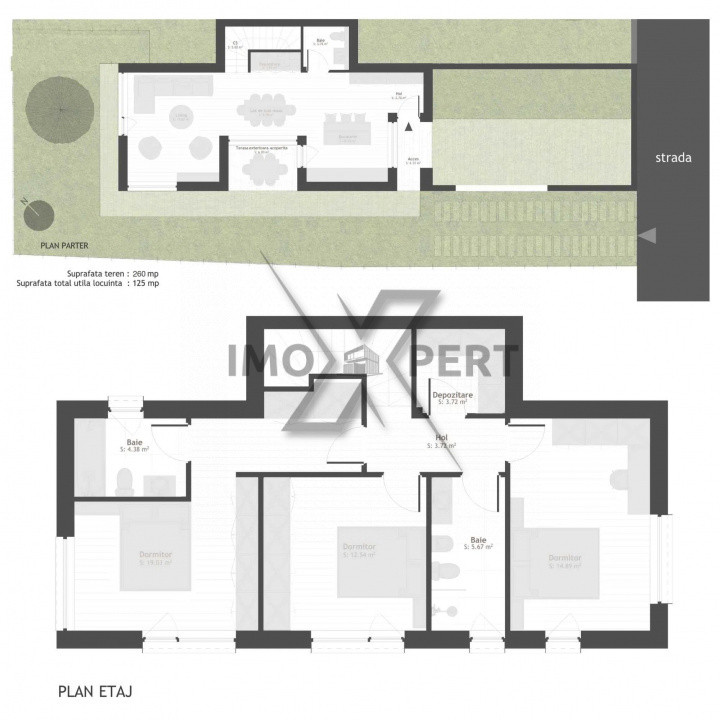 Casa cu design si materiale Premium , La intrare in Chinteni! 