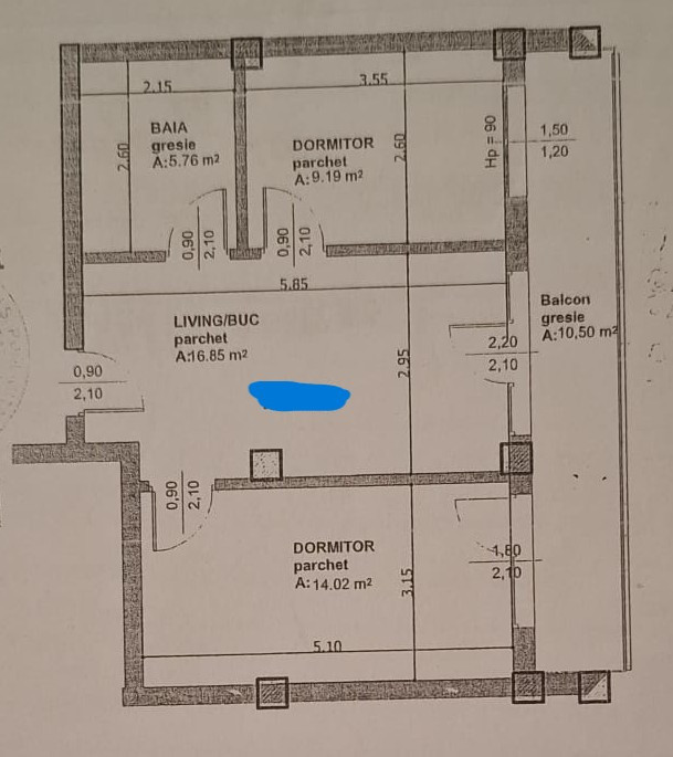 Apartament 2 camere decomandat – mobilat, utilat, gata de mutat!