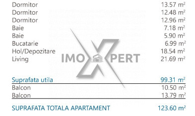 Apartament nou, 4 camere, 2 bai, 2 terase 99mp + terase zona Elite City