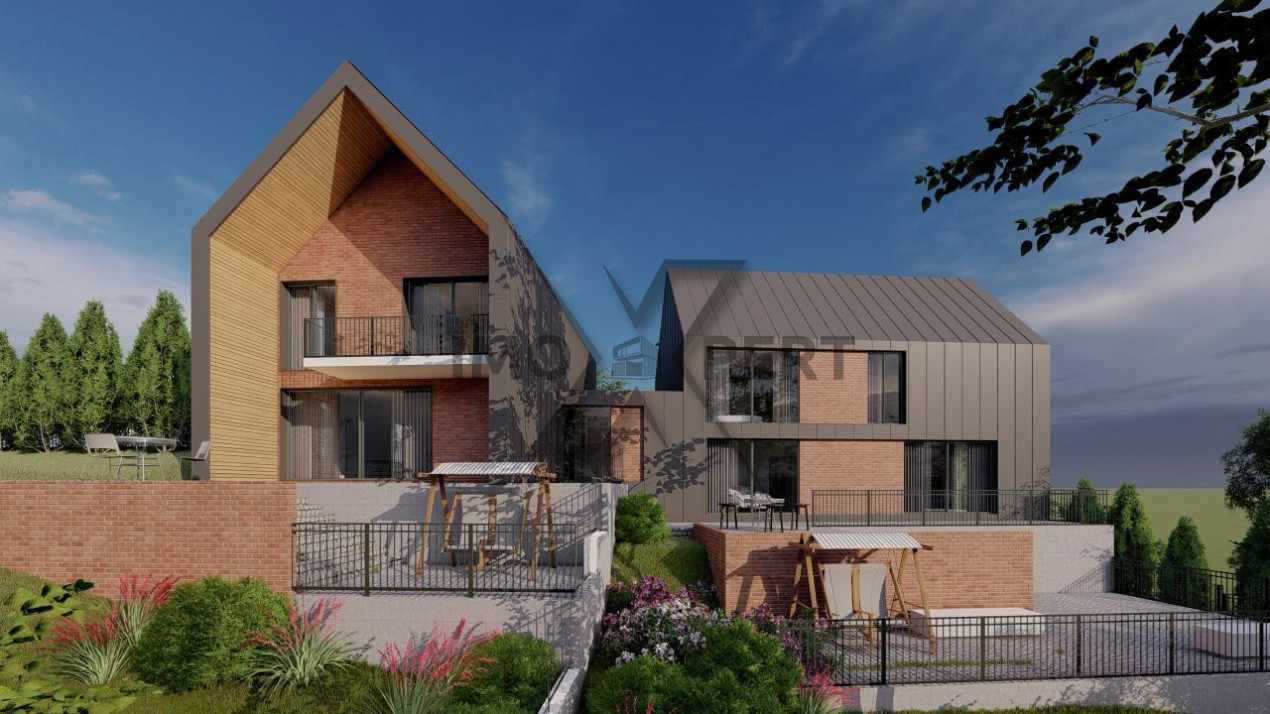 Casa Finisata cu CF in stil Scandinav , 170 m2 utili, zona Popesti, Baciu