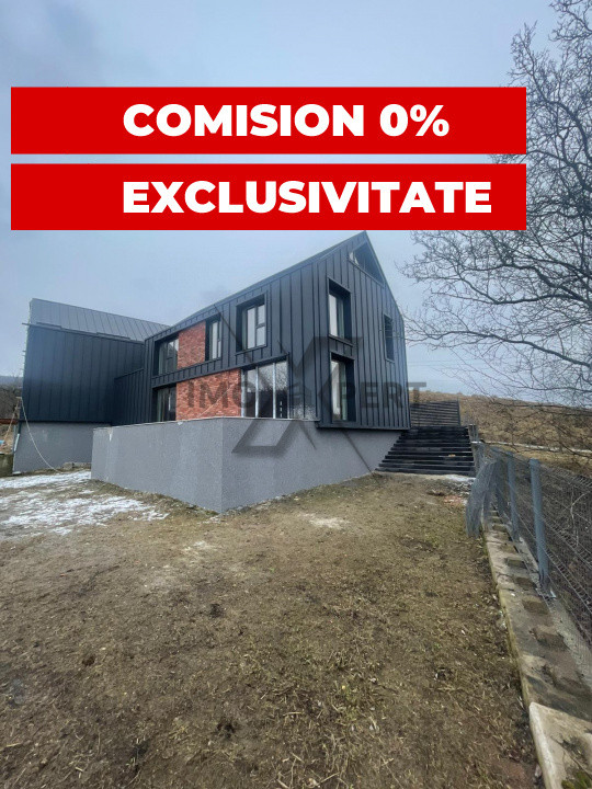 Casa Finisata cu CF in stil Scandinav , 170 m2 utili, zona Popesti, Baciu