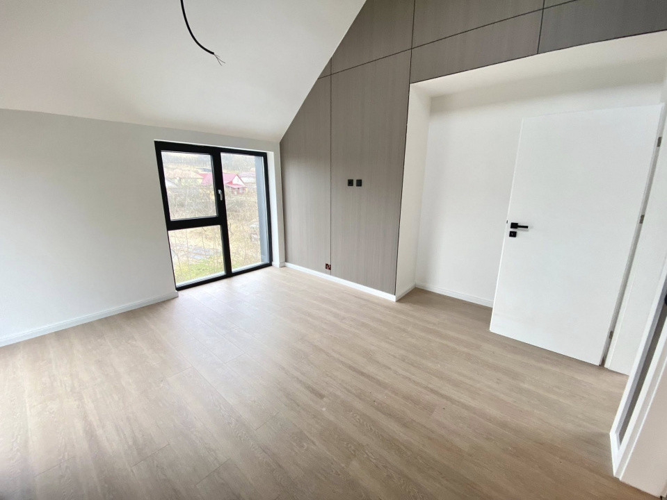 Casa Finisata cu CF in stil Scandinav , 170 m2 utili, zona Popesti, Baciu