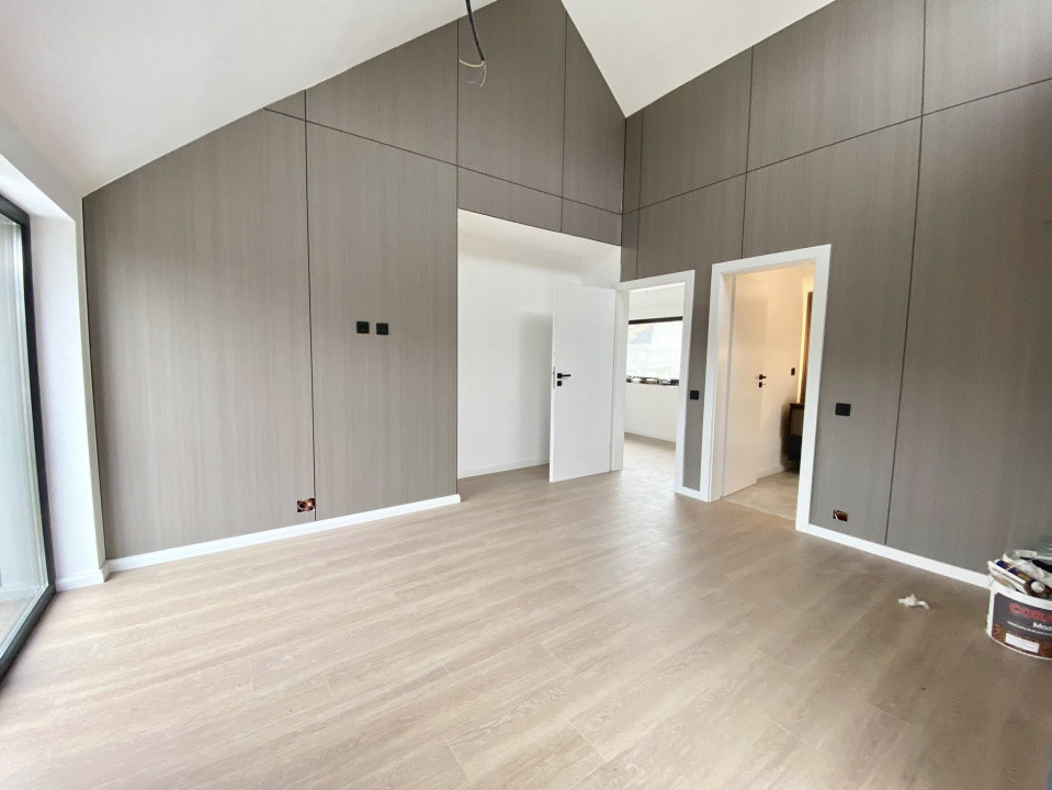 Casa Finisata cu CF in stil Scandinav , 170 m2 utili, zona Popesti, Baciu