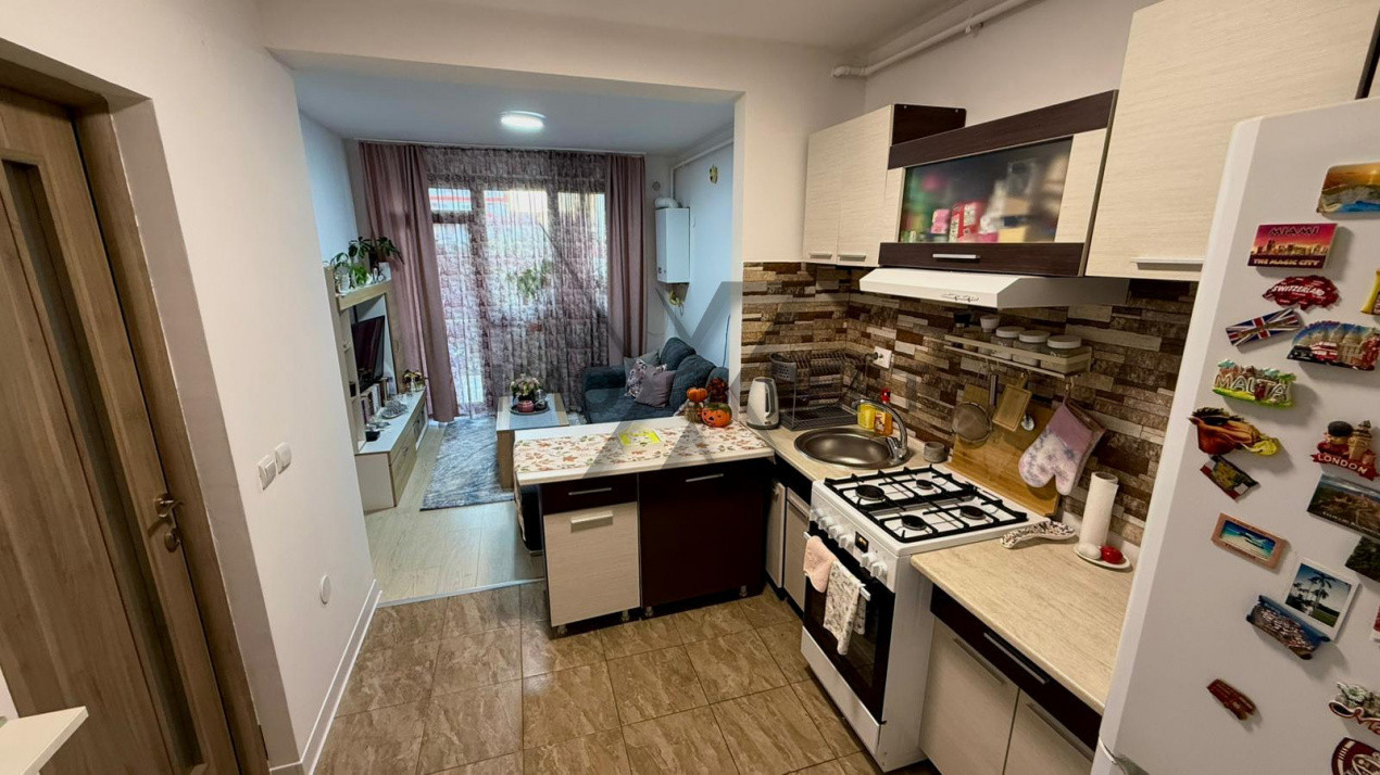 Apartament cochet cu 2 camere + grădină în Florești – zona Șesul de Sus