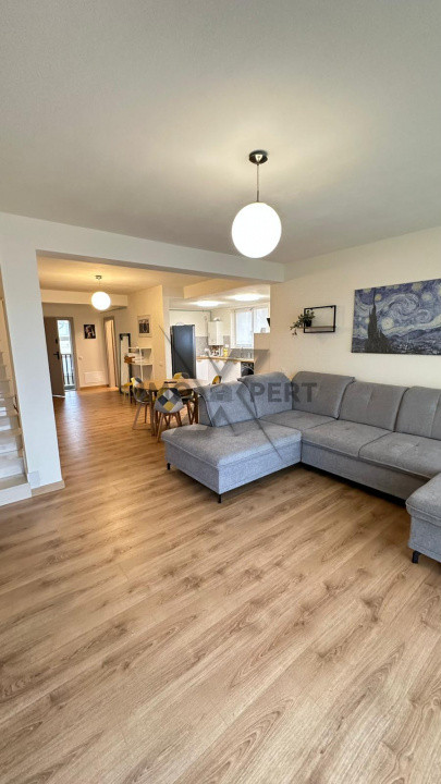 Apartament 3 camere pe 2 niveluri, 120 mp, terasa, parcare, Buna Ziua