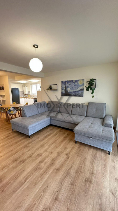 Apartament 3 camere pe 2 niveluri, 120 mp, terasa, parcare, Buna Ziua