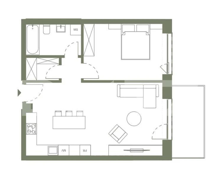 OPORTUNITATE! APARTAMENT 2 CAMERE, ETAJ INTERMEDIAR, ERA HEXAGON