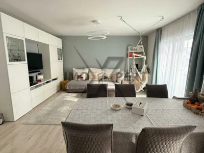 Apartament 2 camere, complet mobilat și utilat, loc de parcare inclus