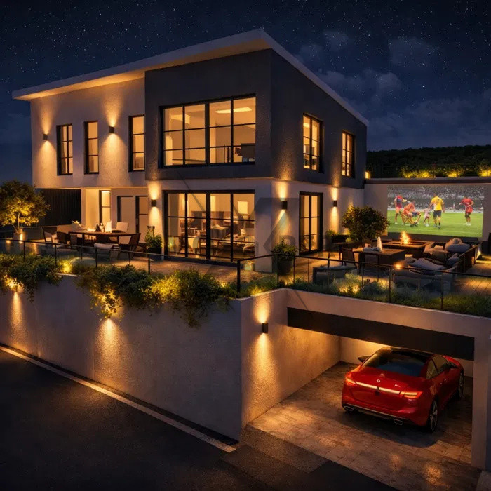 Casa Individuala  intr-un complex nou, cu priveliste, Vivo!