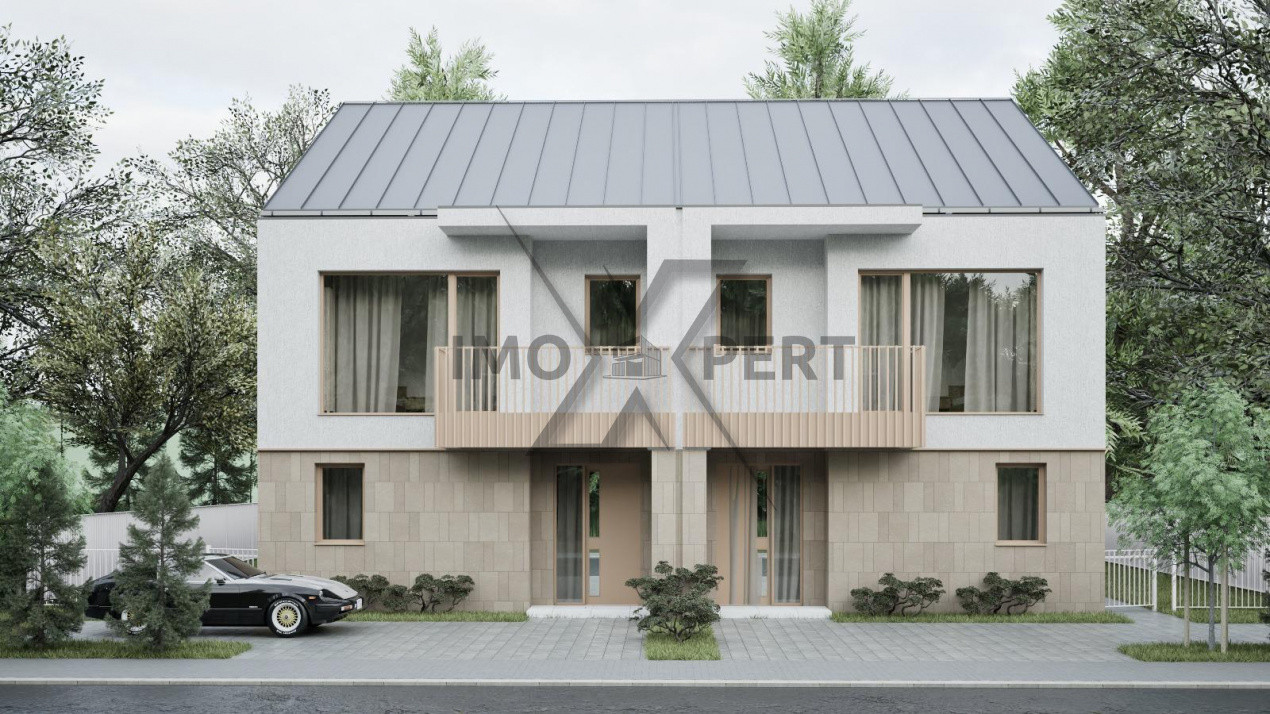 Duplex de 4 camere, 120 mp, la intrare in Popesti, Cluj