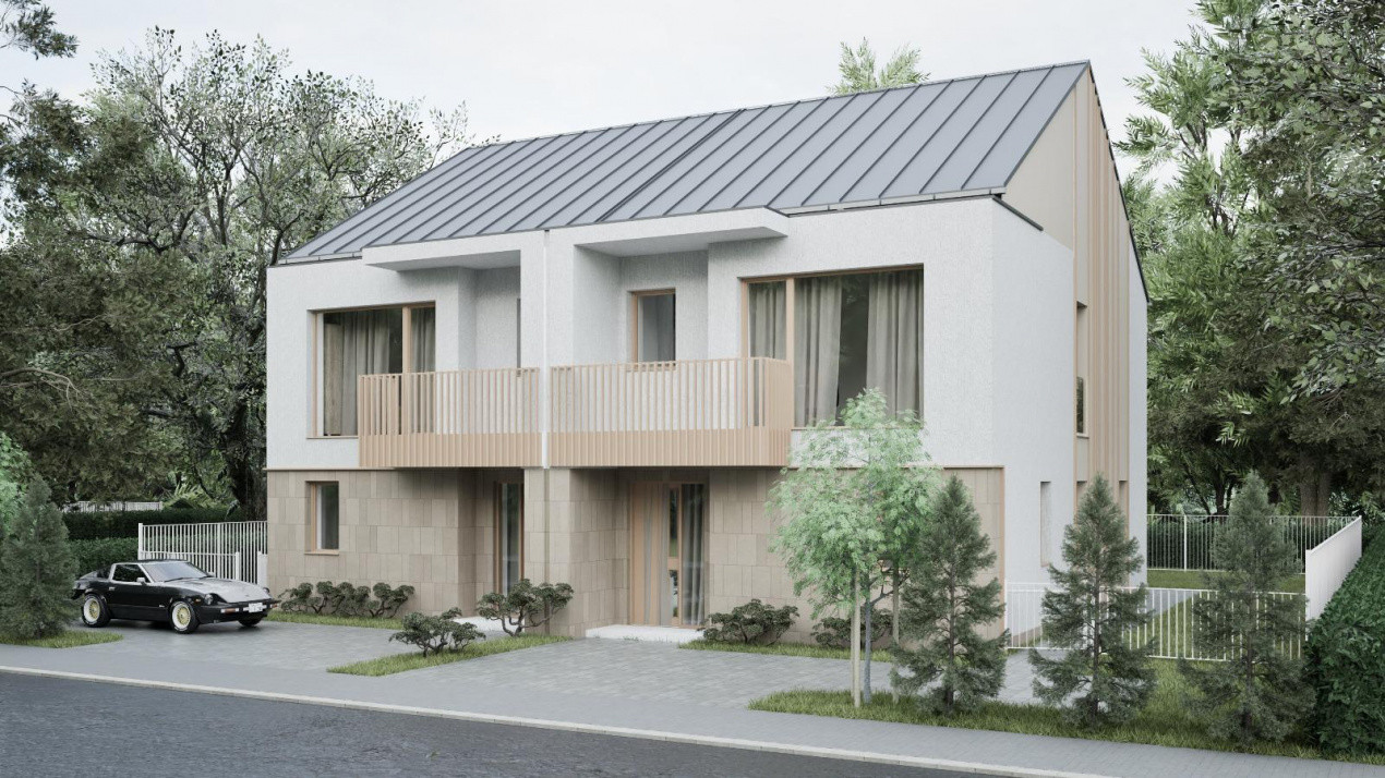 Duplex de 4 camere, 120 mp, la intrare in Popesti, Cluj