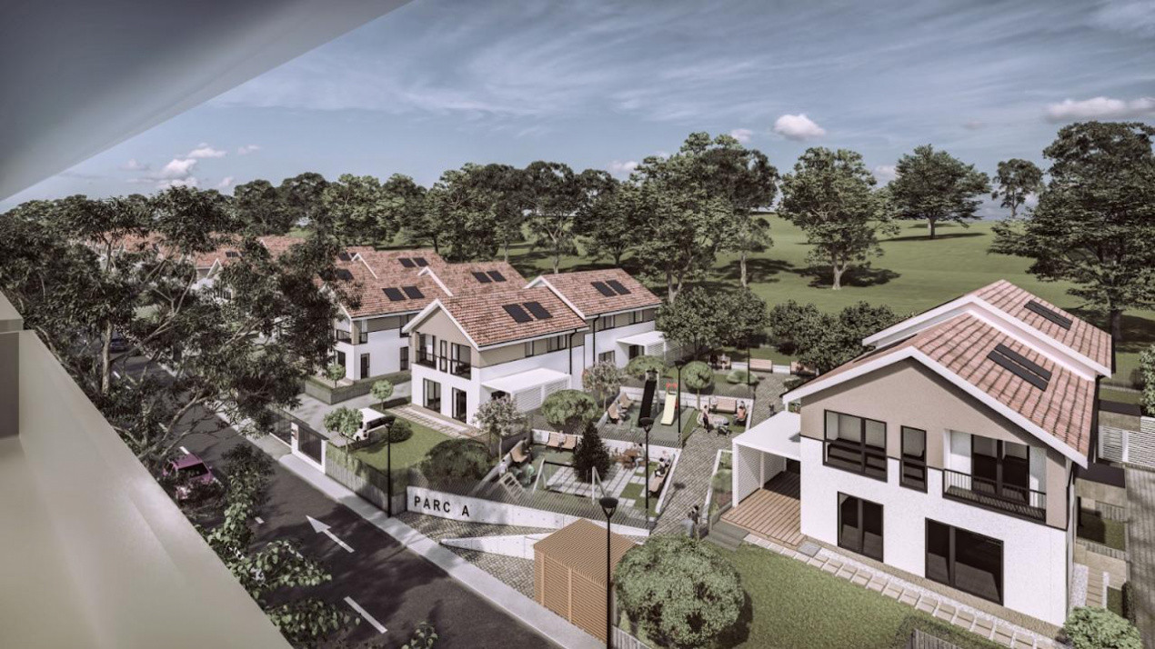 Duplex cu 5 camere la intrare în Chinteni