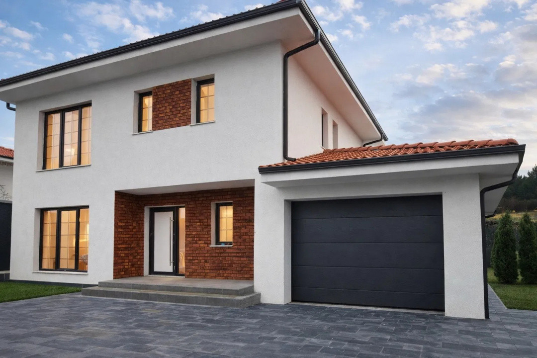CASĂ NOUĂ CU GARAJ, 120 MP, CHINTENI