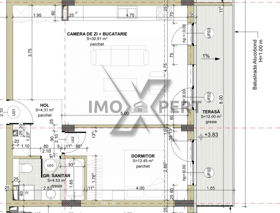 COMISION 0 !Apartament 2 camere, Tva inclus, garaj, Eroilor Residence
