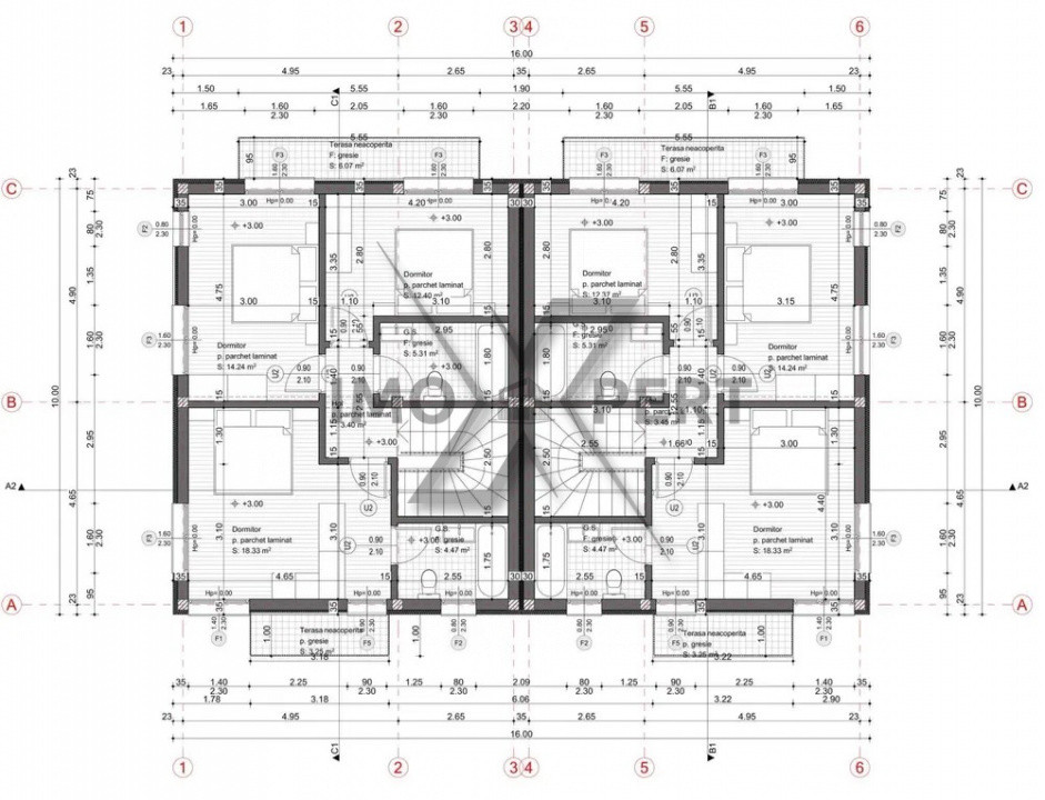 Duplex nou Chinteni, 120 mp, 340 mp teren