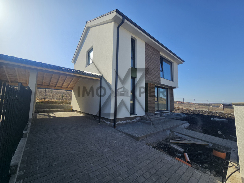  Casa individuala 135mp si 600 mp teren, aproape de padurea Chinteni  