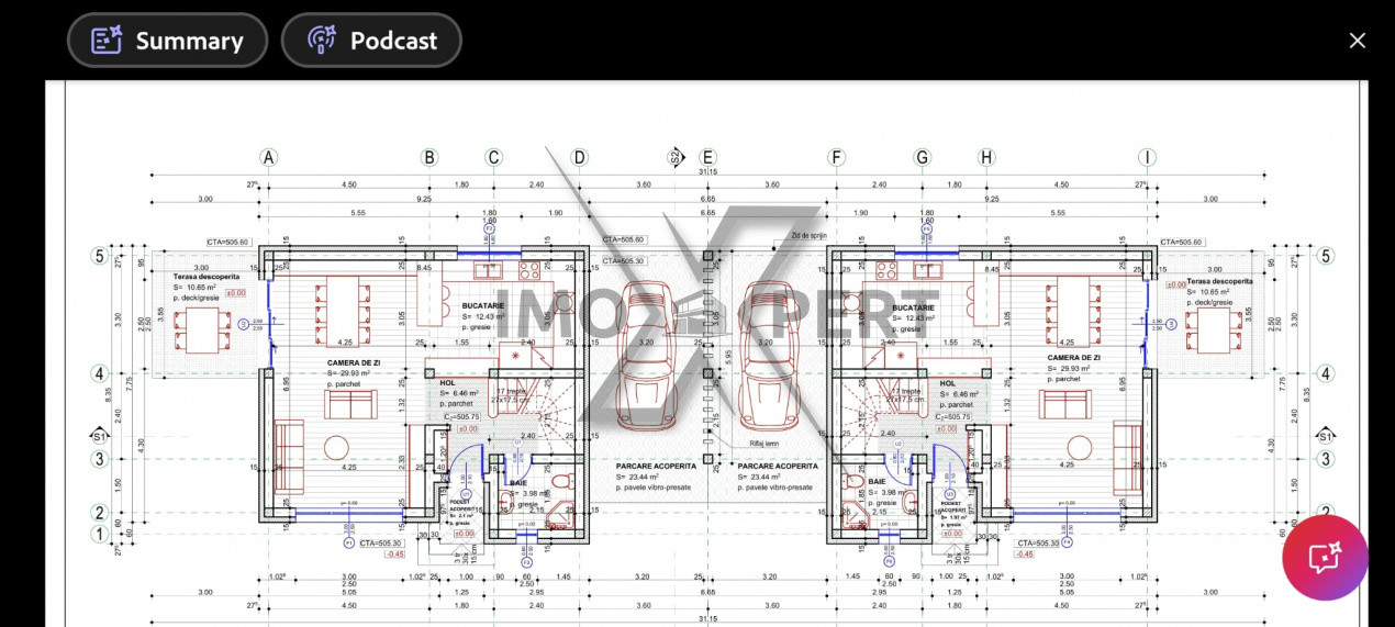  Casa individuala 135mp si 600 mp teren, aproape de padurea Chinteni  