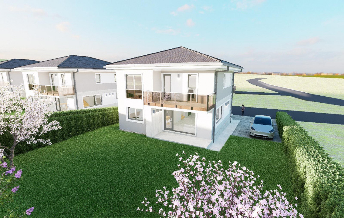  Case Individuale Noi în Chinteni – 120 mp utili, 500 mp teren | Finalizare 202