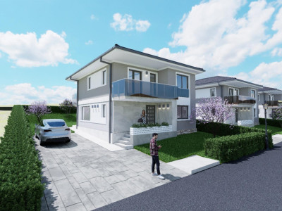  Case Individuale Noi în Chinteni – 120 mp utili, 500 mp teren | Finalizare 202