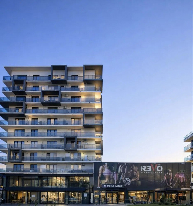 Apartament 3 camere, terasa 80 mp, parcare, ansamblu Iris