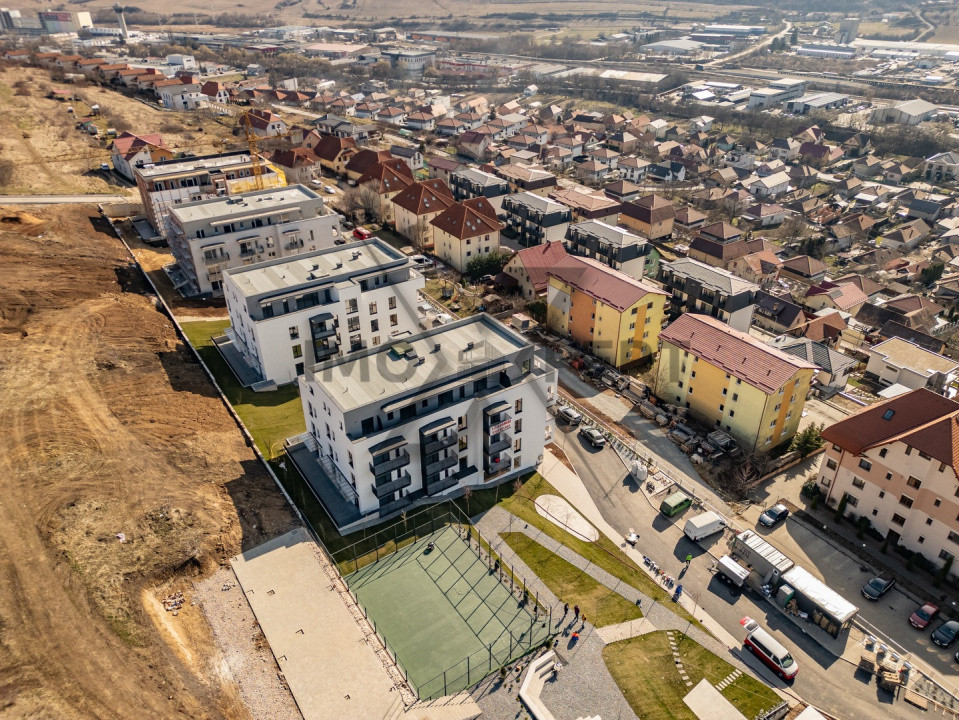 Apartament cu 2 camere, parcare, Baciu Regal 